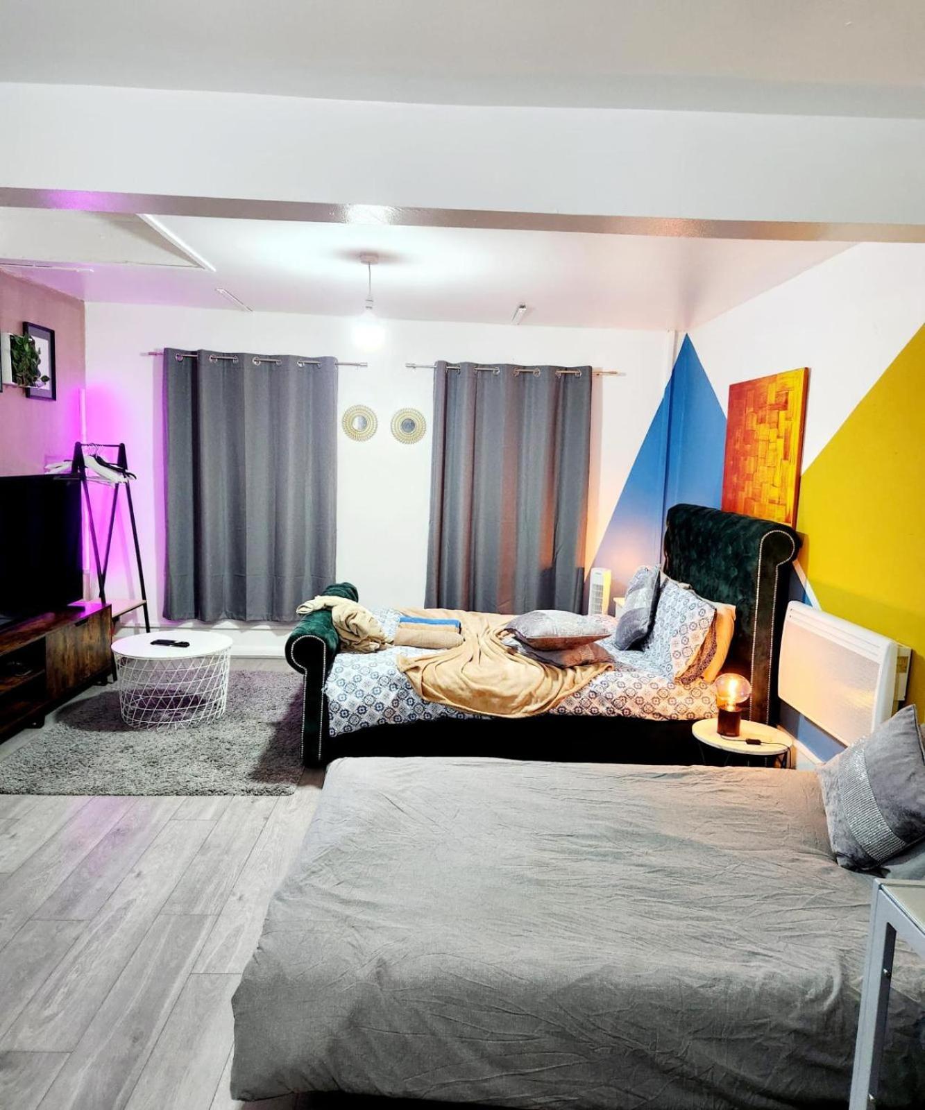 New Deluxe Studio Apt-2 لندن الغرفة الصورة